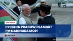 Tiba di Halim! Presiden Prabowo Sambut Langsung Kedatangan PM India Narendra Modi!
