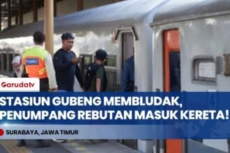 Tembus 529 Ribu Orang! Penumpang Commuter Line Daop 8 Surabaya Membludak Libur Sekolah!