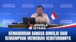 Kemandirian Adalah Tantangan Membangun Kekuatan Nasional