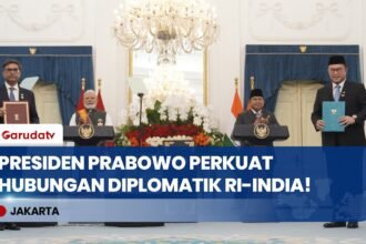 Hubungan Diplomatik Menguat, Presiden Prabowo Sambut PM India Narendra Modi di Istana Merdeka!