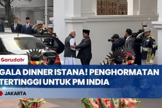 Diiringi Musik Nusantara, Presiden Prabowo Gelar Jamuan Kenegaraan Sambut PM India Narendra Modi