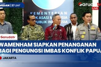122 Ribu Warga Mengungsi, WamenHam Matangkan Skema Penanganan Konflik Papua