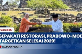 Presiden Prabowo-Modi Sepakati Restorasi Candi Prambanan, Targetkan Selesai Sebelum Tahun 2029!