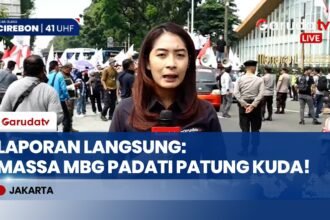 LIVE REPORT: Situasi Terkini Aksi Damai 1 Juta Massa Dukung Makan Bergizi Gratis di Patung Kuda