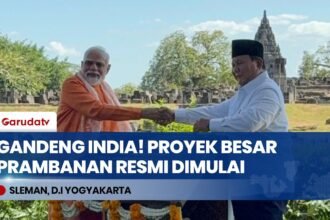 Target Restorasi 200 Candi Perwara, Presiden Prabowo & PM India Resmikan Proyek Besar Prambanan