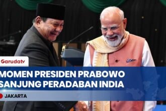 Momen Akrab Presiden Prabowo dan PM Narendra Modi Bareng Komunitas India di Jakarta