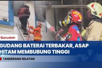 Kebakaran Gudang di Taman Tekno Tangsel Berhasil Dipadamkan, Tidak Ada Korban