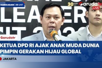 Ketua DPD RI Ajak Anak Muda Dunia Pimpin Gerakan Hijau Global