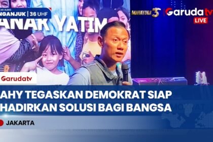 AHY Resmi Buka Rangkaian HUT ke-25 Partai Demokrat, Siap Songsong Babak Baru
