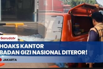 Geger Isu Kantor BGN Ditembak Orang Tak Dikenal, BGN: Itu Hoaks, Kaca Pecah Karena Memuai!