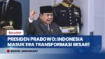 Presiden Prabowo: Indonesia Sedang Transformasi Besar-besaran, dari Regulasi hingga Pangan