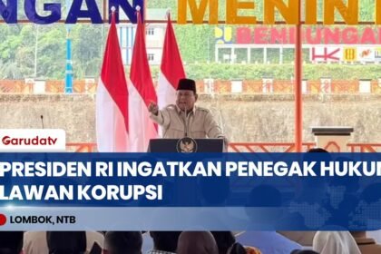 Presiden Prabowo Ingatkan Penegak Hukum Lawan Korupsi: Jangan Pernah Lupa Saudara Milik Rakyat!