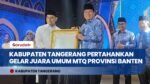 Lima Kali Berturut-Turut! Kabupaten Tangerang Kukuhkan Dominasi di MTQ Provinsi Banten