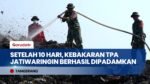 Kebakaran TPA Jatiwaringin Padam 100 Persen, BNPB Lanjutkan Fase Pendinginan