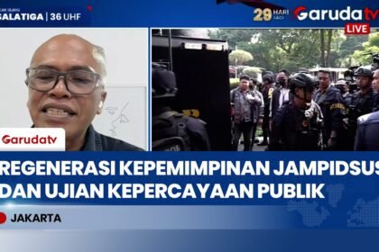 Regenerasi Kepemimpinan Jampidsus dan Ujian Kepercayaan Publik