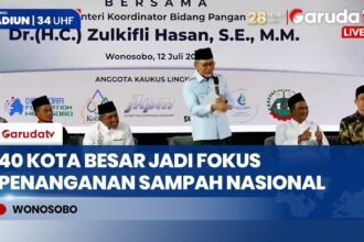 Menko Pangan Targetkan Masalah Sampah di 40 Kota Besar Tuntas pada 2028