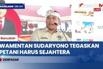 Wamentan Sudaryono Tegaskan Petani dan Peternak Harus Sejahtera