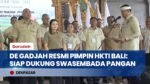 Wamentan Sudaryono Lantik De Gadjah Pimpin HKTI Bali