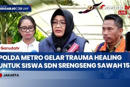 Polda Metro Gelar Trauma Healing di SDN Srengseng Sawah 15 Usai Ancaman Teror Bom