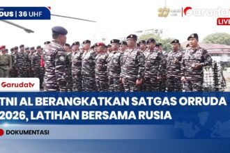 145 Personel TNI AL Jalani Latihan ORRUDA 2026, Perkuat Kerja Sama Maritim Indonesia–Rusia