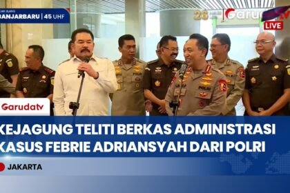 Kejagung Teliti Berkas Administrasi Kasus Febrie Adriansyah dari Polri