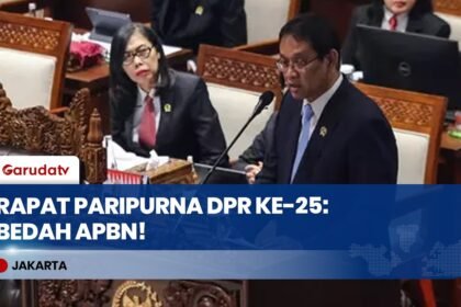 Rapat Paripurna Ke-25 DPR RI: Bahas Tanggapan Pemerintah Atas Pertanggungjawaban APBN 2025