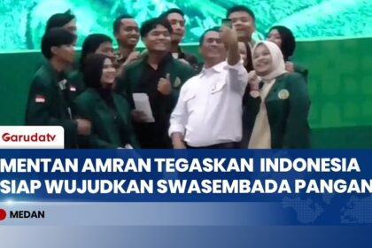 Mentan Amran Tegaskan Indonesia Sudah Swasembada Beras, Siap Perluas Ekspor Komoditas Pangan