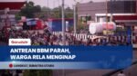 Antrean BBM Mengular di Sumatra, Warga Rela Menginap di SPBU!