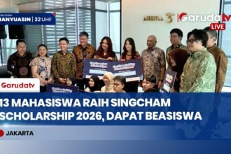 SingCham Scholarship 2026 Tambah Penerima dan Perluas Akses Beasiswa hingga Bandung