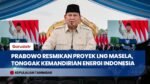 Presiden Prabowo Resmikan Groundbreaking LNG Abadi Masela Secara Daring