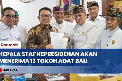 KSP Dudung Abdurachman Menerima Audiensi dan Aspirasi dari 13 Tokoh Puri Serta Raja Adat Bali
