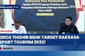 Target Sport Tourism 2032! Menpora Erick Thohir Siapkan Indonesia Jadi Raksasa Olahraga Dunia!