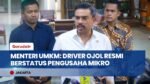 Pemerintah Tetapkan Driver Ojol sebagai Pelaku Usaha Mikro