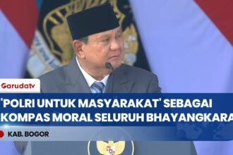 Presiden Prabowo Tegaskan Polri Harus Berdiri di Garis Terdepan Melindungi Rakyat