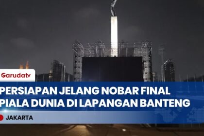 Lapangan Banteng Gelar Nobar Final Piala Dunia 2026 Argentina vs Spanyol Dini Hari Nanti