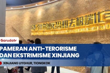 Mengintip Pameran Anti-Terorisme Xinjiang: Diikuti 52 Kasus Pemberontakan dan Bom Rakitan