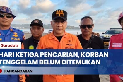 Gelombang Tinggi Hambat Pencarian, Tim SAR Perluas Penyisiran Korban Tenggelam