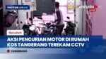 Korban Sedang Mandi, Maling Motor Beraksi Santai dan Terekam CCTV