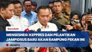 Mensesneg: Keppres & Pelantikan Jampidsus Baru Rampung Pekan Ini, Kuntadi Diusulkan Gantikan Febrie