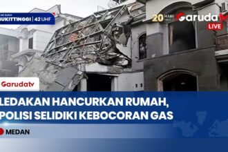 Ledakan Hancurkan Rumah di Medan, Polisi Selidiki Dugaan Kebocoran Gas