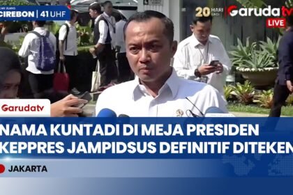 Istana Pastikan Keppres Pengangkatan Kuntadi sebagai Jampidsus Terbit Pekan Ini