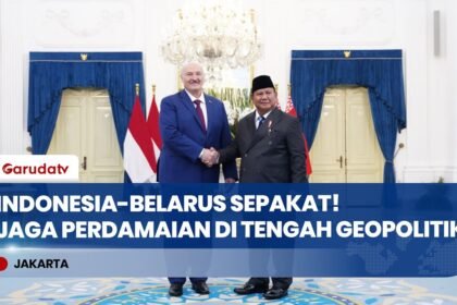 Indonesia-Belarus Sepakat! Jaga Perdamaian di Tengah Geopolitik