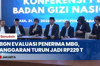 BGN Validasi Ulang Penerima MBG, Proyeksi Anggaran 2026 Sementara Turun Jadi Rp229 Triliun