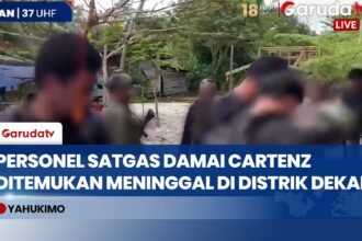 Satu Personel Satgas Damai Cartenz Gugur Saat Bertugas di Yahukimo