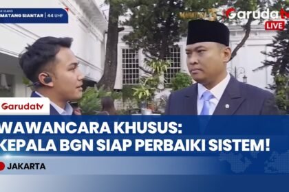 Wawancara Khusus Kepala BGN Sudaryono: Siap Perbaiki Sistem & Transparansi Program MBG