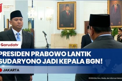 Presiden Prabowo Lantik Sudaryono Jadi Kepala BGN Gantikan Nanik S. Deyang