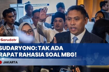 Kepala BGN Sudaryono Tegaskan Tak Ada Lagi Rapat Rahasia dan Tertutup Soal Program MBG!