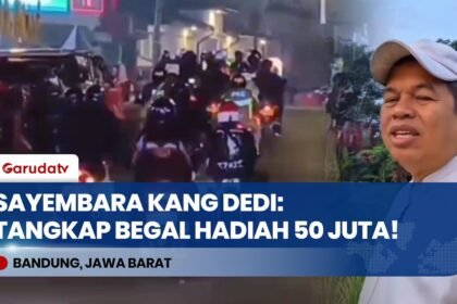 Darurat Begal di Bandung, Gubernur Jabar Dedi Mulyadi Gelar Sayembara Hadiah Hingga Rp50 Juta!