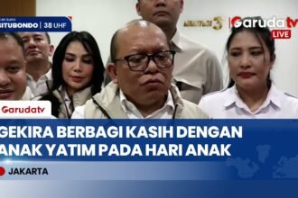 Gekira Berbagi Kasih dengan Ratusan Anak Yatim pada Peringatan Hari Anak Nasional