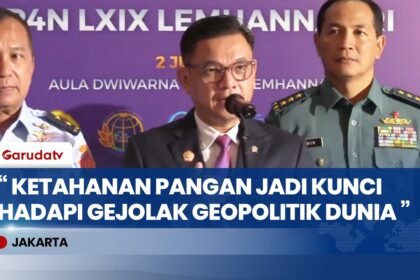 Lemhannas Soroti Ketahanan Pangan di Tengah Geopolitik Global, Swasembada Harus Diperkuat